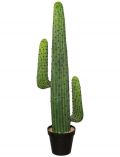 Kunstpflanze Mexikokaktus, im Kunststofftopf mit Kies, H: 127 cm