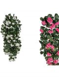 Kunstpflanze Geranien-Hnger, Hhe 120 cm, pink