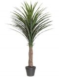 Kunstpflanze Palme Yucca, im Kunststofftopf, H: 115 cm