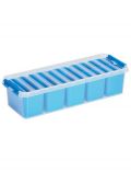 Aufbewahrungsbox Mix Box 3,5 Liter + 7 Fcher, 4er-Set