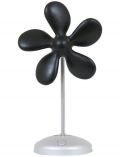 Tischventilator Flower Fan schwarz