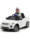Elektroauto Ride-On Land Rover Evoque, wei, inkl. Fernsteuerung