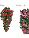 Kunstpflanze Geranien-Hnger, Hhe 70 cm, pink