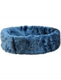 Hundebett und Katzenbett Ruhe- und Schlafinsel, B/L/H: 50/50/12 cm, blau