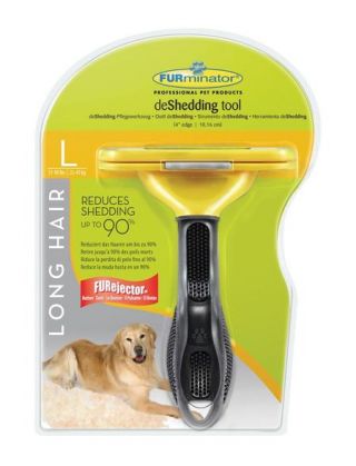 Hundepflegebrste FURminator - deShedding Long Hair L