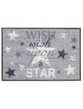 Fumatte, Wish upon a star, wash+dry by Kleen-Tex, rechteckig, Hhe 7 mm, gedruckt